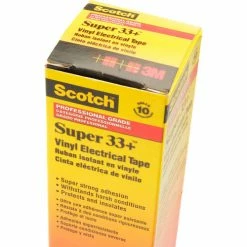 3m Scotch® Super 33+ Vinyl Electrical Tape, 3/4" X 20' - Pkg Qty 10 10 3m Scotch® Super 33+ Vinyl Electrical Tape, 3/4" X 20' - Pkg Qty 10 -Adhesives, Sealants & Tape Sales 2022 B34809 02