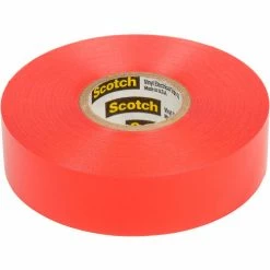 3m™ Scotch® Vinyl Electrical Color Coding Tape 35-Red, 3/4" X 66' - Pkg Qty 10 -Adhesives, Sealants & Tape Sales 2022 B34819 02