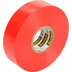 3m™ Scotch® Vinyl Electrical Color Coding Tape 35-Red, 3/4" X 66' - Pkg Qty 10 -Adhesives, Sealants & Tape Sales 2022 B34819 03