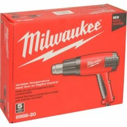 Milwaukee® 8988-20 Variable Temp. Heat Gun, 90-1050°F W/ LCD Display -Adhesives, Sealants & Tape Sales 2022 B445681 03