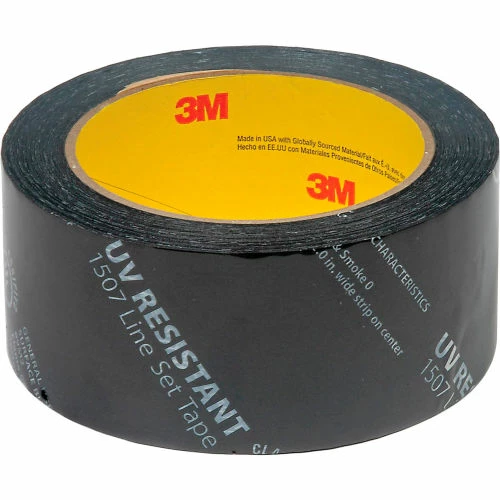 3M™ VentureTape 1507PRTD-Q130 UV Resistant Line Set Tape 2 IN x 60 Yards Black 3 3M™ VentureTape 1507PRTD-Q130 UV Resistant Line Set Tape 2 IN x 60 Yards Black - Image 3