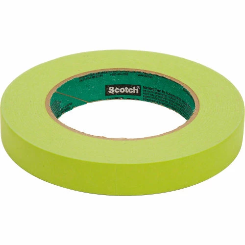 3M Scotch® Masking Tape for Hard-to-Stick Surfaces, 18mm x 55m - Pkg Qty 48 2 3M Scotch® Masking Tape for Hard-to-Stick Surfaces, 18mm x 55m - Pkg Qty 48 - Image 2