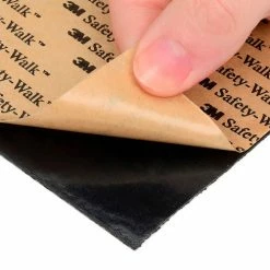 3M™ Safety-Walk™ Slip-Resistant Med. Resilient Tapes/Treads 310, BK, 4 in x 60 ft,1/case -Adhesives, Sealants & Tape Sales 2022 B581134 03