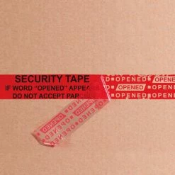 Tape Logic® Secure Tape 2" x 60 Yds. 2.5 Mil Red - 1 Pack