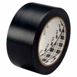 3M™ 764 Vinyl Tape 2" x 36 Yds 5 Mil Black - 6/PACK
