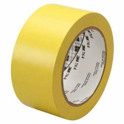 3M™ 764 Vinyl Tape 2" x 36 Yds 5 Mil Yellow - 6/PACK