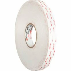 3M™ 4930 Double Sided VHB™ Acrylic Foam Tape 1/2" x 5 Yds. 25 Mil White