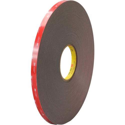 3M 4947F Double Sided VHB Acrylic Foam Tape 1/2" x 5 Yds. 45 Mil Black 1 3M 4947F Double Sided VHB Acrylic Foam Tape 1/2" x 5 Yds. 45 Mil Black