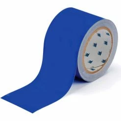 Brady® 104314 ToughStripe Floor Marking Tape, Polyester, 2"W X 100'L, Blue -Adhesives, Sealants & Tape Sales 2022 BRW 104314