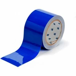 Brady® 104344 ToughStripe Floor Marking Tape, Polyester, 3"W X 100'L, Blue