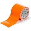 Brady® 104346 ToughStripe Floor Marking Tape, Polyester, 3"W X 100'L, Orange