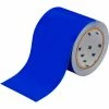 Brady® 104374 ToughStripe Floor Marking Tape, Polyester, 4"W X 100'L, Blue