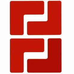 Brady® 104430 ToughStripe Floor Corner Marks, Polyester, 2"W, 20/Pack, Red 5 Brady® 104430 ToughStripe Floor Corner Marks, Polyester, 2"W, 20/Pack, Red -Adhesives, Sealants & Tape Sales 2022 BRW 104430