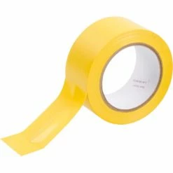 Brady® 58200 Aisle Marking Tape, Vinyl, 2"W X 108'L, Yellow