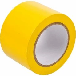 Brady® 58250 Aisle Marking Tape, Vinyl, 3"W X 108'L, Yellow
