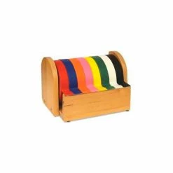 ChenilleKraft Chenille Kraft® Wood Tape Holder, Holds 8 Rolls, Natural