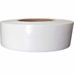 Dr. Shrink Heat Shrink Tape, 2"W x 180'L, 9 Mil, Pinked Edge White - Pkg Qty 24