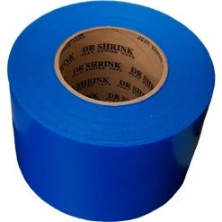 Dr. Shrink Heat Shrink Tape, 3"W x 180'L, 9 Mil, Blue - Pkg Qty 16