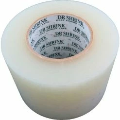 Dr. Shrink Heat Shrink Tape, 4"W x 180'L, 9 Mil, Clear - Pkg Qty 12