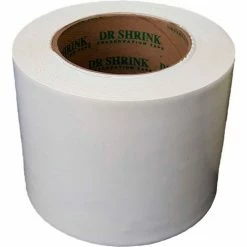 Dr. Shrink Preservation Tape, 4"W x 108'L, 10 Mil, White - Pkg Qty 12