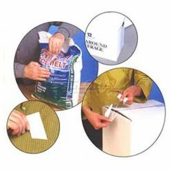 Decker Tape Pocket Tape Pads, 2"W x 6"L 3.1 Mil Clear