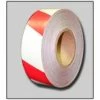 Datrex Red Diagonal Tape 3" x 150', Glow in the Dark 1/Case - 5501-RED-03-G