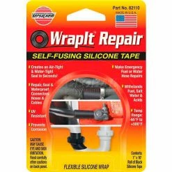 VersaChem® WrapIt™ Repair Self-Fusing Silicone Tape, 82110, 1" x 10' Tape