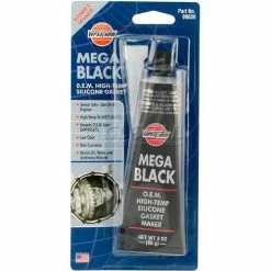 VersaChem® Mega Black Silicone O.E.M., 99839, 3 Oz. Tube