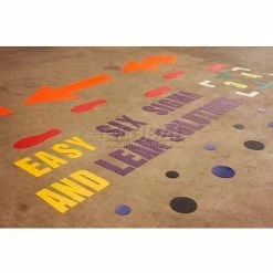 Ergomat Durastripe Supreme V 3.5 Floor Marking Dots Yellow