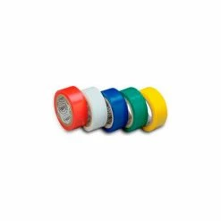 Gardner Bender GTPC-550 Electrical Tape, 1/2" X 20', Assorted Colors - 5 Pk