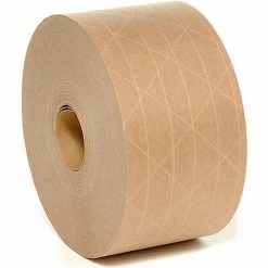 Holland Medium Duty Reinforced Water Activated Kraft Tape 3" x 375' Tan - Pkg Qty 8 -Adhesives, Sealants & Tape Sales 2022 HDM H503X375