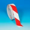 Heskins Hazard Safety Grip™ Anti Slip Tape, Red/White, 2" x 60', 60 Grit