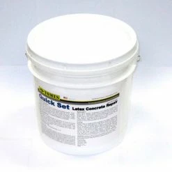 JE Tomes Quick-Set Latex Concrete & Patch Repair, Resurfacer, 20 lb. Pail - C107-2