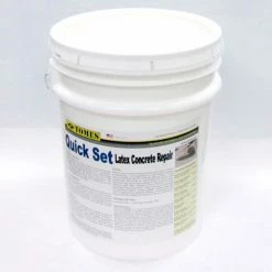 JE Tomes Quick-Set Latex Concrete & Patch Repair, Resurfacer 50 lb. Pail - C107-5
