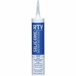 White Lightning® Contractor Rtv Silicone Sealant - 10 Oz. Cartridge - White - Pkg Qty 12