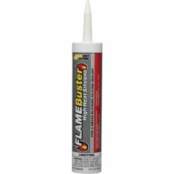 White Lightning® Flame Bustertm Sealant - Fire & Smoke Blocking Silicone Sealant - Pkg Qty 12