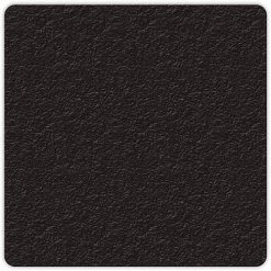 Incom Manufacturing Floor Marking Tape, Black, 6" Square, 25/Pkg., LM150K