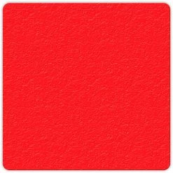 Incom Manufacturing Floor Marking Tape, Red, 6" Square, 25/Pkg., LM150R