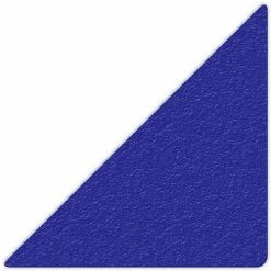 Incom Manufacturing Floor Marking Tape, Blue, 6" Triangle, 25/Pkg., LM170B