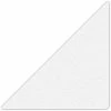 Incom Manufacturing Floor Marking Tape, White, 6" Triangle, 25/Pkg., LM170W