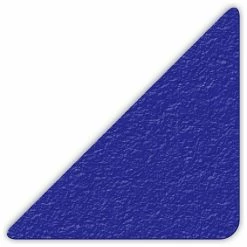 Incom Manufacturing Floor Marking Tape, Blue, 3" Triangle, 25/Pkg., LM180B