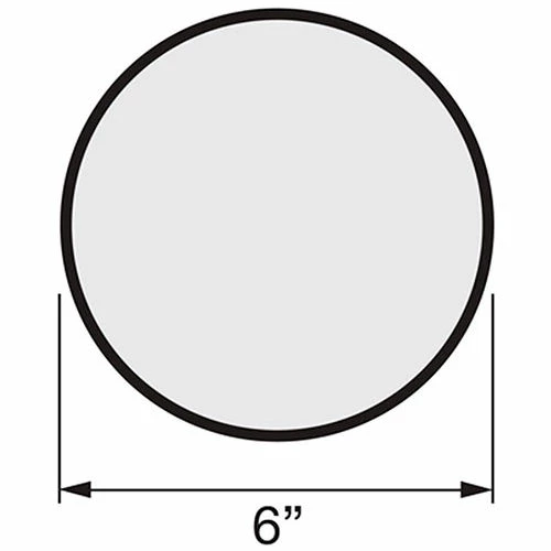 Incom Manufacturing Floor Marking Tape, Orange, 6" Circle, 25/Pkg., LM190N 2 Incom Manufacturing Floor Marking Tape, Orange, 6" Circle, 25/Pkg., LM190N - Image 2