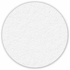 Incom Manufacturing Floor Marking Tape, White, 3" Circle, 25/Pkg., LM200W