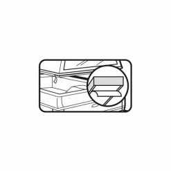 M-D Building Products M-D Camper Seal Self-Adhesive Foam Tape 02352 Gray 30'L x 1-1/4"W x 3/16"TK