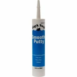 Black Swan Smooth Putty ,10.3 fl. oz. cart. - Pkg Qty 12