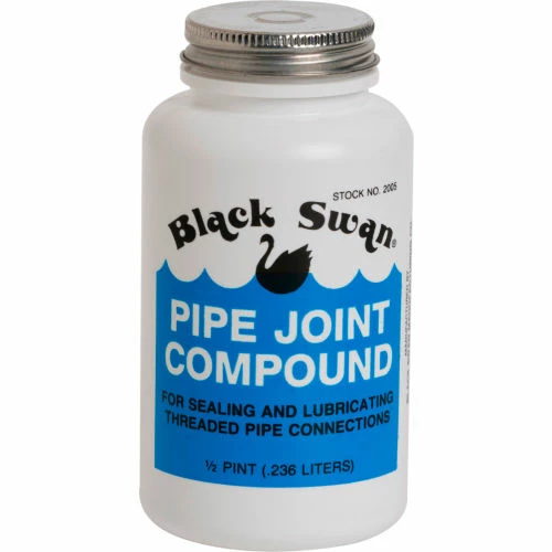 Black Swan Pipe Joint Compound, 1/2 Pt - Pkg Qty 12 1 Black Swan Pipe Joint Compound, 1/2 Pt - Pkg Qty 12