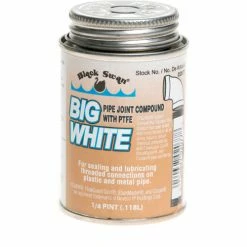 Black Swan Big White, 1/4 Pt - Pkg Qty 24