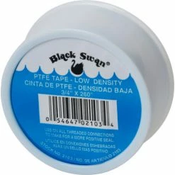 Black Swan PTFE Tape- Low Density, China - 3/4" X 260" - Pkg Qty 70