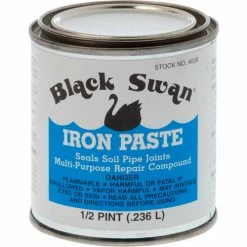Black Swan Iron Paste, 1/2 Pt. - Pkg Qty 24