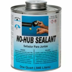 Black Swan No-Hub Sealant, 1 Qt. - Pkg Qty 12